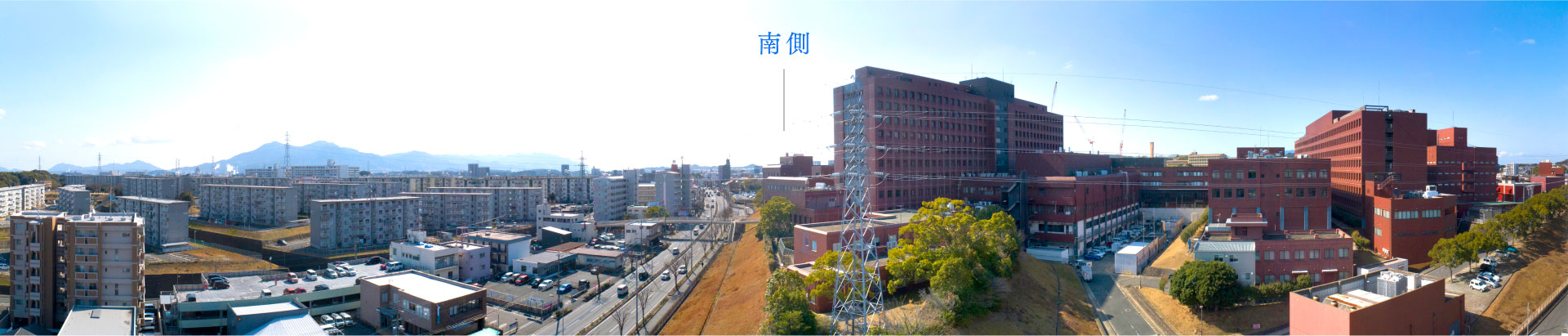現地10階からの眺望